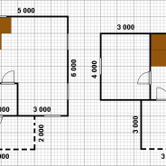Фото готовых работ - Каркасный дом 6х8 м., с мансардой