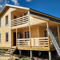 Фото готовых работ - Каркасный дом 11,5х8,5 м (Проект К-162)