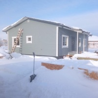 Фото готовых работ - Каркасный дом 12х9 м.