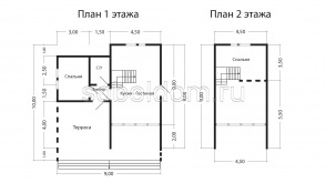 Барн-4, 9х10 м.