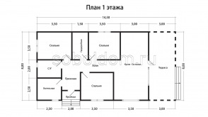 Барн-7, 8х14,5 м.