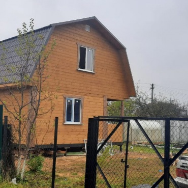 Фото готовых работ - Дом из проф. бруса камерной сушки 6х9 м.