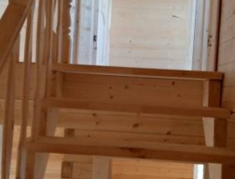 Фото готовых работ - Дом из профилированного бруса 7х8 м + терраса 2,5х7 м