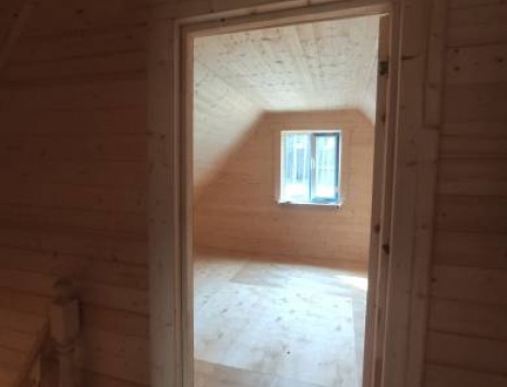 Фото готовых работ - Дом из профилированного бруса камерной сушки 6×8 с мансардой (Д-142)