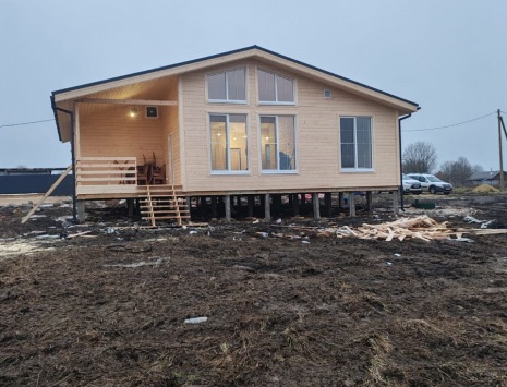 Фото готовых работ - Каркасный дом 10х12 м. (Проект К-191)