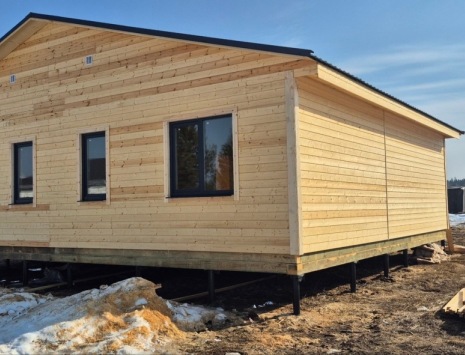 Фото готовых работ - Каркасный дом 10х12 м. (Проект К-191)