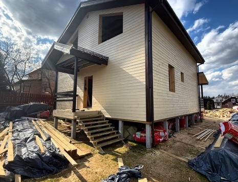 Фото готовых работ - Каркасный дом 12х8,5 м