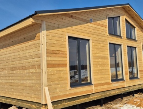 Фото готовых работ - Каркасный дом 10х12 м. (Проект К-191)