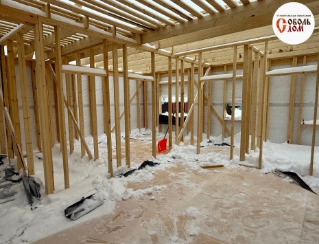 Фото готовых работ - Каркасный дом 10х12 м. (Проект К-191)