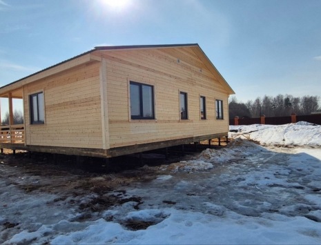 Фото готовых работ - Каркасный дом 10х12 м. (Проект К-191)