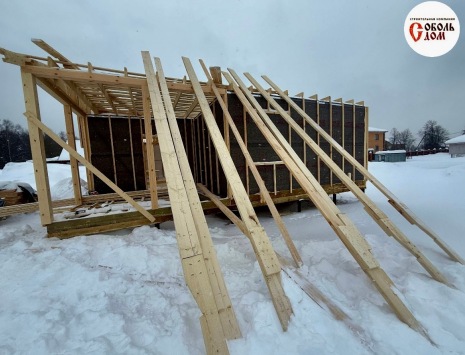 Фото готовых работ - Каркасный дом 10х12 м. (Проект К-191)