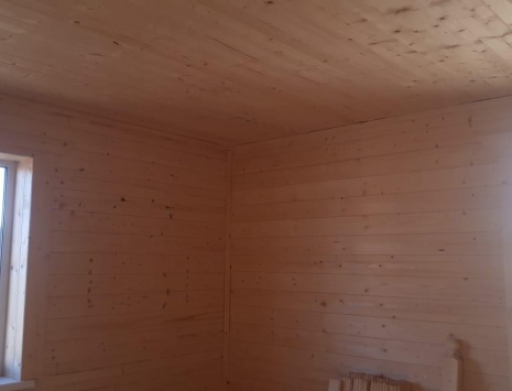 Фото готовых работ - Каркасно-щитовой дом 7,5х8,5 м.
