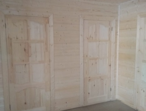 Фото готовых работ - Каркасный дом 6,0 х 8,0 м.