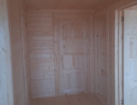 Фото готовых работ - Дом 8×9 м. из проф.бруса камерной сушки