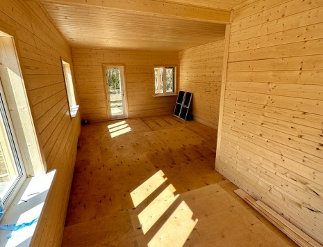 Фото готовых работ - Каркасный дом 11,5 х 8,5 м