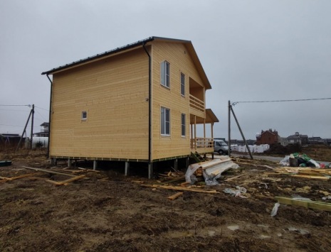 Фото готовых работ - Каркасный дом 11,5 х 8,5 м
