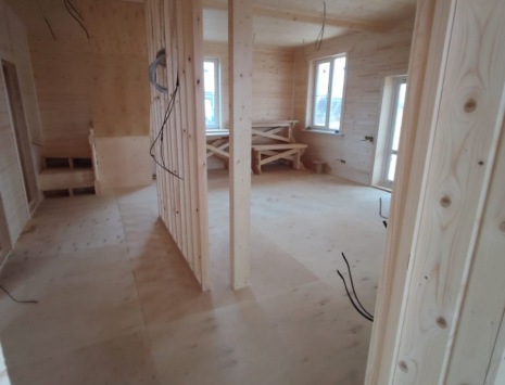 Фото готовых работ - Каркасный дом 11,5 х 8,5 м