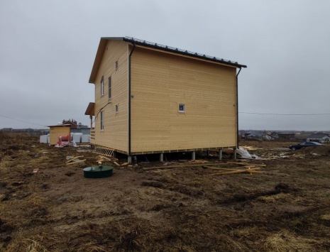 Фото готовых работ - Каркасный дом 11,5 х 8,5 м