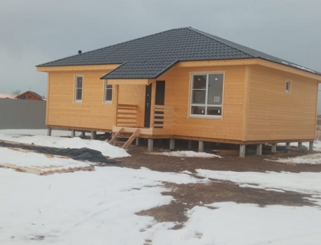 Фото готовых работ - Каркасный дом 12х7,5 м.