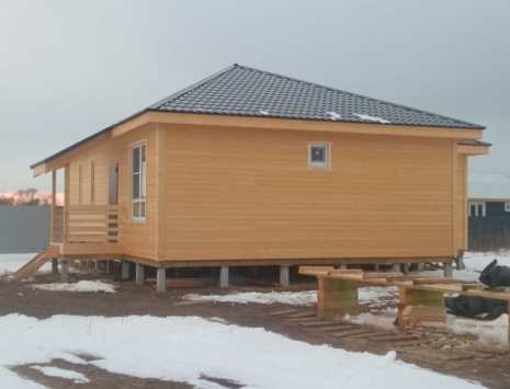 Фото готовых работ - Каркасный дом 12х7,5 м.