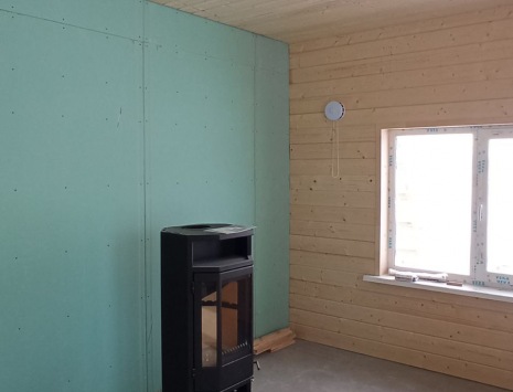 Фото готовых работ - Каркасный дом 12х9 м.