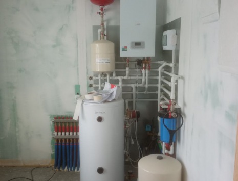 Фото готовых работ - Каркасный дом 12х9 м.