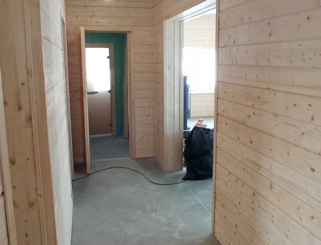 Фото готовых работ - Каркасный дом 12х9 м.