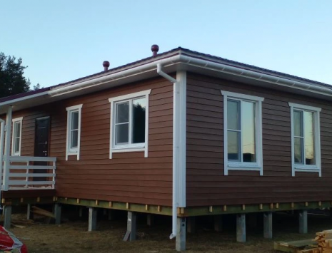 Фото готовых работ - Каркасный дом 13х9 м.