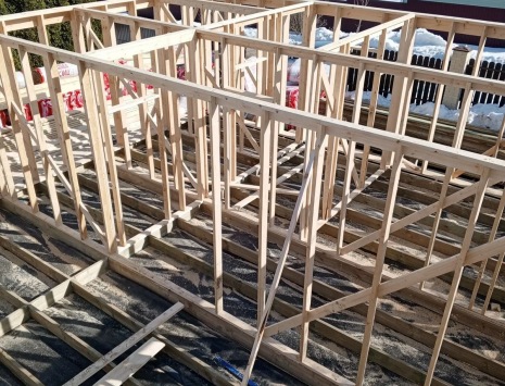 Фото готовых работ - Каркасный дом 12х8,5 м