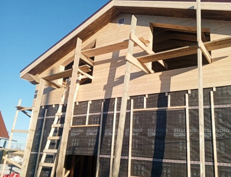 Фото готовых работ - Каркасный дом 12х8,5 м