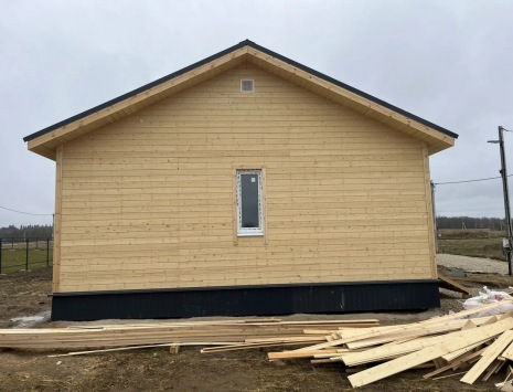 Фото готовых работ - Каркасный дом 11х8 м.