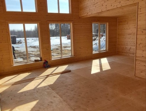 Фото готовых работ - Каркасный дом 10х12 м. (Проект К-191)