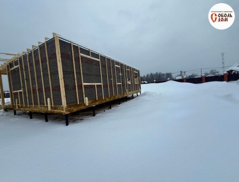 Фото готовых работ - Каркасный дом 10х12 м. (Проект К-191)