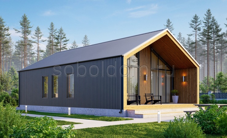 Барн-1, 7,5х13 м.