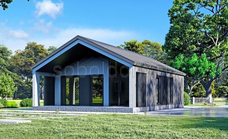 Барн-15, 8х12 м.